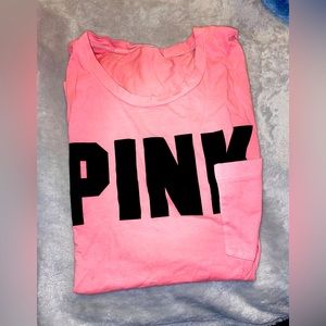 Pink oversize tee